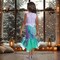 Deluxe Toddler Ariel Costume Little Mermaid Disney Dress Medium 3T–4T